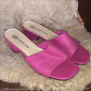 Cute Barbie Pink Mule Sandals